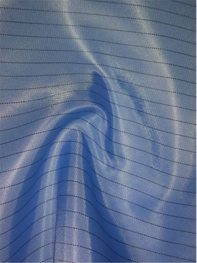 XX-FSSY/YULG  Anit-static polyester fabric  100D*100D  120GSM 45度照